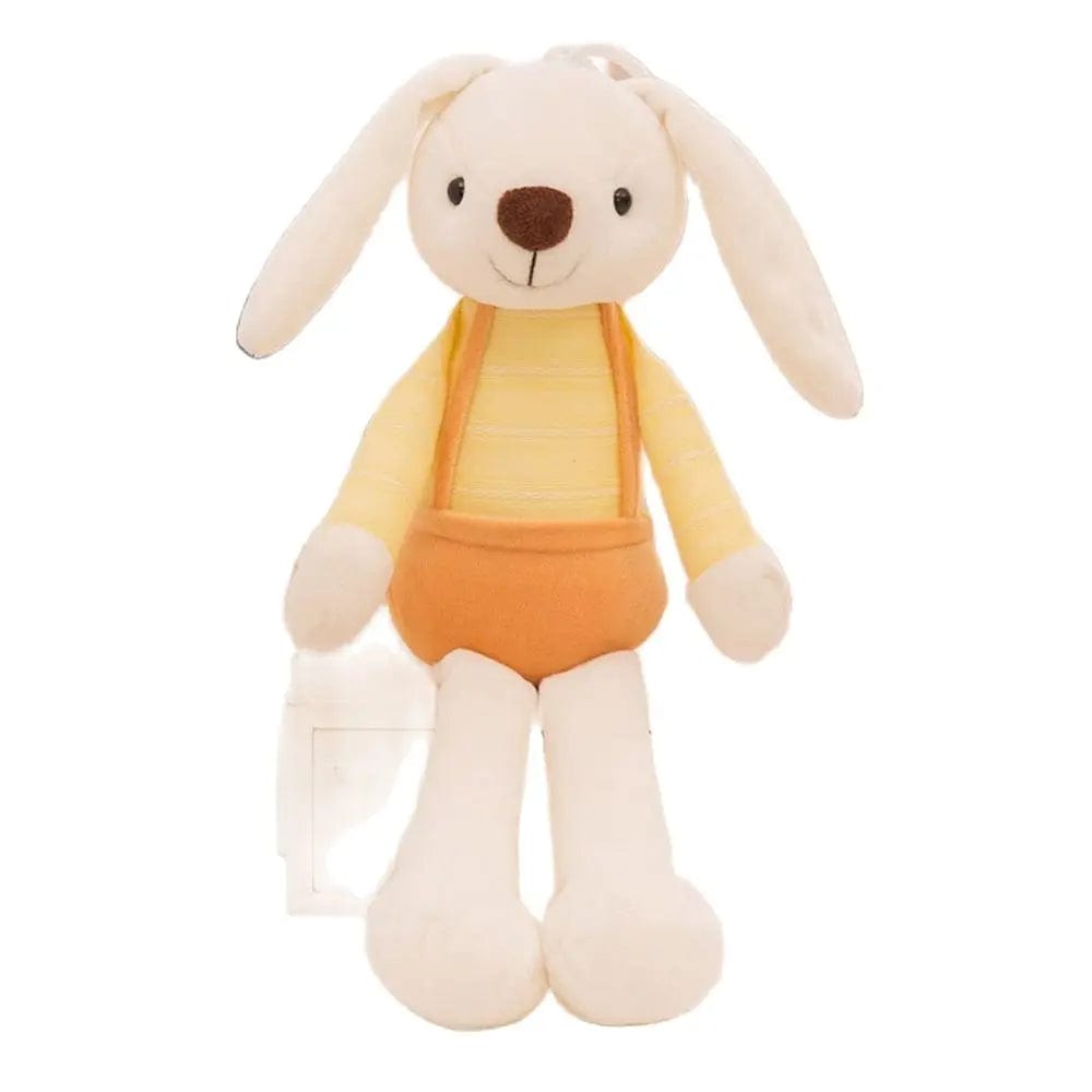 Planet Gates 40cm Candy Color Long-eared Rabbit Plush Toy Dressed Small White Rabbit Can Be Hung On The Wall To Sleep To Soothe Birthday Gift