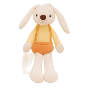 Planet Gates 40cm Candy Color Long-eared Rabbit Plush Toy Dressed Small White Rabbit Can Be Hung On The Wall To Sleep To Soothe Birthday Gift