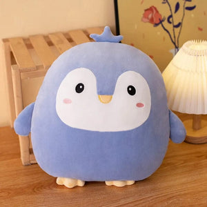 Planet Gates 40cm Cuddly Squishy Penguin Pig Rabbit Panda Crab Kawaii Zoo Animal Plush Pillow Soft Plushie Peluche Doll Kids Birthday Gift