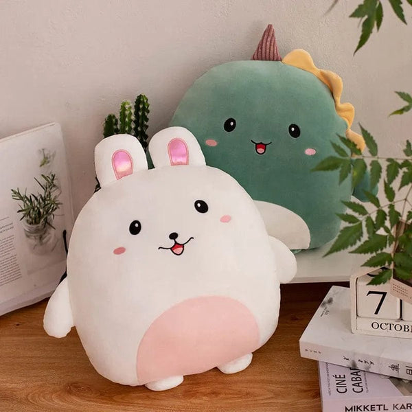 Planet Gates 40cm Cuddly Squishy Penguin Pig Rabbit Panda Crab Kawaii Zoo Animal Plush Pillow Soft Plushie Peluche Doll Kids Birthday Gift