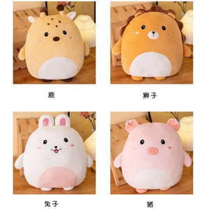 Planet Gates 40cm Cuddly Squishy Penguin Pig Rabbit Panda Crab Kawaii Zoo Animal Plush Pillow Soft Plushie Peluche Doll Kids Birthday Gift