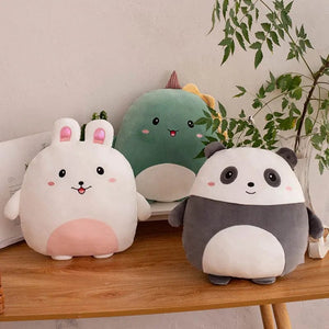 Planet Gates 40cm Cuddly Squishy Penguin Pig Rabbit Panda Crab Kawaii Zoo Animal Plush Pillow Soft Plushie Peluche Doll Kids Birthday Gift