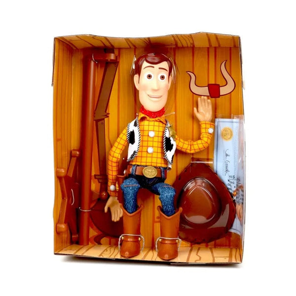Planet Gates 40cm Woody Disney Pixar Toy Story 40CM Woody Action Figures English Movie Sound Character Doll Cloth Cowboy Birthday gift for children