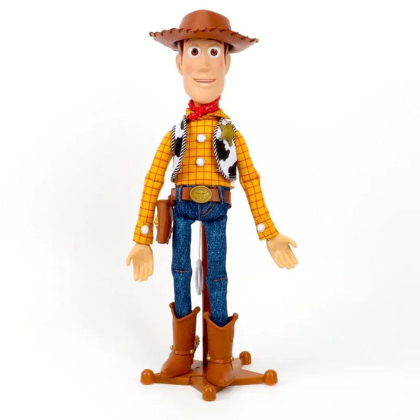 Planet Gates 40cm Woody Disney Pixar Toy Story 40CM Woody Action Figures English Movie Sound Character Doll Cloth Cowboy Birthday gift for children