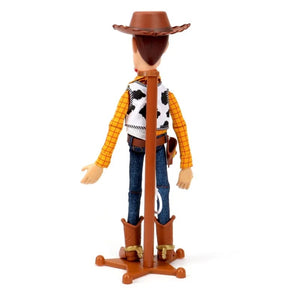 Planet Gates 40cm Woody Disney Pixar Toy Story 40CM Woody Action Figures English Movie Sound Character Doll Cloth Cowboy Birthday gift for children