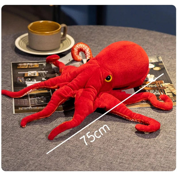 Planet Gates 40cm75cm Lifelike Octopus Plush Toy Stuffed Simulation Sea Animal Plush Toys Red Octopus Dolls & Stuffed Toys for Children Gift