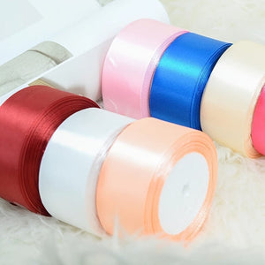 Planet Gates 40mm Silk Satin Ribbon for Crafts Handmade DIY Gift Wrap Party Wedding Decorative Bouquets Cake Decor Material Short Eye Catching