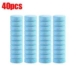 Planet Gates 40pcs 20/60pcs Car Windshield Cleaner Car Effervescent Tablet Glass Water Solid Cleaner Universal Automobile Accessories Spray Cleaner