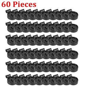 Planet Gates 40PCS 300pcs Shade Cloth Plastic Clips Sun Shade Net Clips Greenhouse Fabric Fix Clamps Accessories Grommet Fence Netting Hook