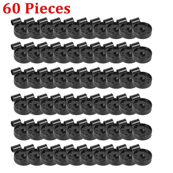 Planet Gates 40PCS 300pcs Shade Cloth Plastic Clips Sun Shade Net Clips Greenhouse Fabric Fix Clamps Accessories Grommet Fence Netting Hook