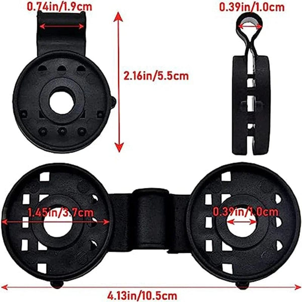 Planet Gates 40PCS 300pcs Shade Cloth Plastic Clips Sun Shade Net Clips Greenhouse Fabric Fix Clamps Accessories Grommet Fence Netting Hook