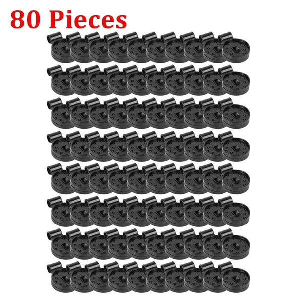 Planet Gates 40PCS 300pcs Shade Cloth Plastic Clips Sun Shade Net Clips Greenhouse Fabric Fix Clamps Accessories Grommet Fence Netting Hook