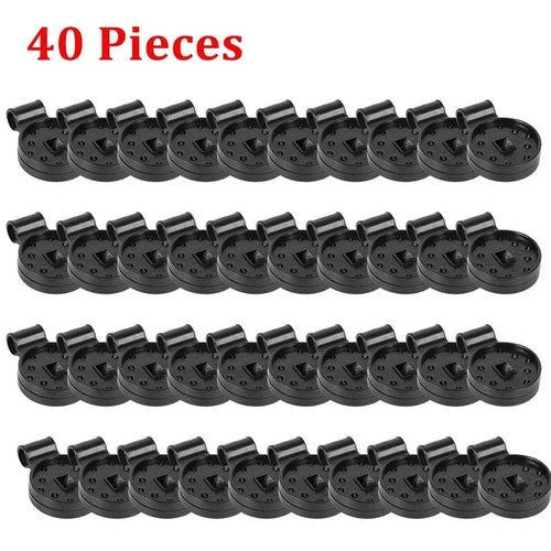 Planet Gates 40PCS 300pcs Shade Cloth Plastic Clips Sun Shade Net Clips Greenhouse Fabric Fix Clamps Accessories Grommet Fence Netting Hook