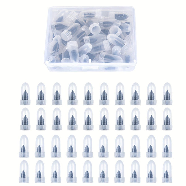 Planet Gates 40pcs 40pcs (S 20pcs+L 20pcs) Separately Packaged, Vacuum Tire Quick Repair Kit With Spiral Rubber Nails, Suitable For Automobiles And Motorcycles
