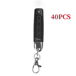 Planet Gates 40PCS 50-10PCS Remote Control 433MHz Car Key Garage Door Gate Opener Remote Control Duplicator Clone Cloning Code 4-Button Transmitter