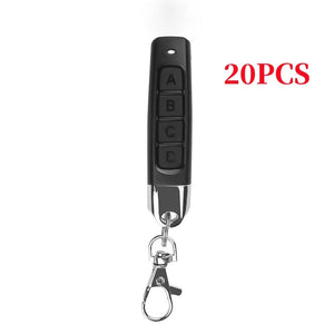 Planet Gates 40PCS 50-10PCS Remote Control 433MHz Car Key Garage Door Gate Opener Remote Control Duplicator Clone Cloning Code 4-Button Transmitter