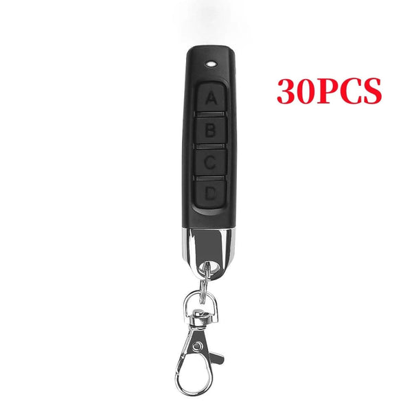 Planet Gates 40PCS 50-10PCS Remote Control 433MHz Car Key Garage Door Gate Opener Remote Control Duplicator Clone Cloning Code 4-Button Transmitter