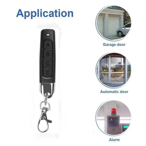 Planet Gates 40PCS 50-10PCS Remote Control 433MHz Car Key Garage Door Gate Opener Remote Control Duplicator Clone Cloning Code 4-Button Transmitter
