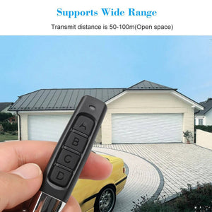 Planet Gates 40PCS 50-10PCS Remote Control 433MHz Car Key Garage Door Gate Opener Remote Control Duplicator Clone Cloning Code 4-Button Transmitter
