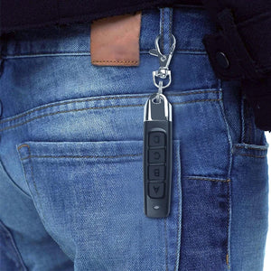 Planet Gates 40PCS 50-10PCS Remote Control 433MHz Car Key Garage Door Gate Opener Remote Control Duplicator Clone Cloning Code 4-Button Transmitter