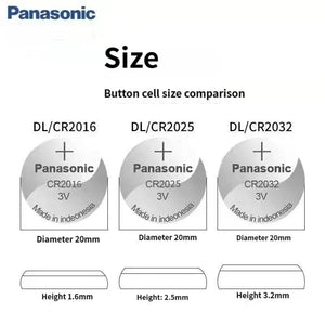 Planet Gates 40PCS Panasonic CR2032 3 Alkaline V Batteries For Calculator Toy Watch