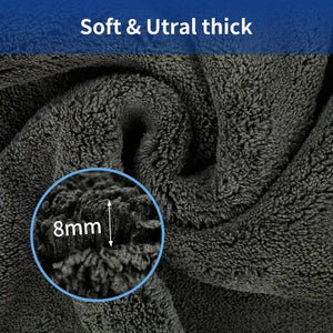 Planet Gates 40x60cm 60x90cm Car Wash Microfiber Towel Plush Cleaning Drying Cloth Car Care Cloth Detailing Polishing