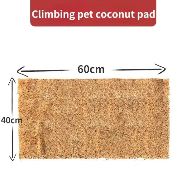Planet Gates 40x60cm Reptile Carpet Natural Coconut Fiber Coir Tortoise Mat for Pet Terrarium Liner Reptile Supplies Lizard Snake Chamelon Turtle