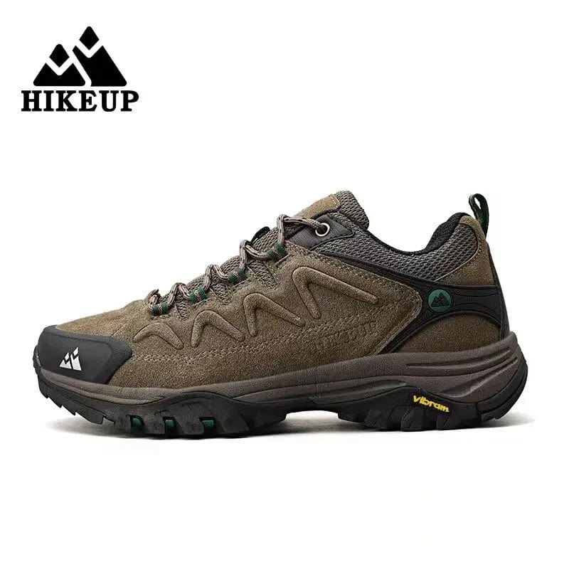 Planet Gates 41 / BROWN HIKEUP Leather Men's Outdoor Hiking Shoes Tourist Trekking Sneakers Mountain Climbing Trail Jogging Shoes For Men Factory Outlet
