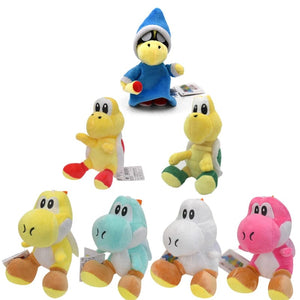 Planet Gates 41 Styles Mario Plush Toys Goomba Toad Yoshi Boo Kamek Shy Guy Nabbit Koopa Troopa Ice Flower Anime Stuffed Cartoon Peluche Doll