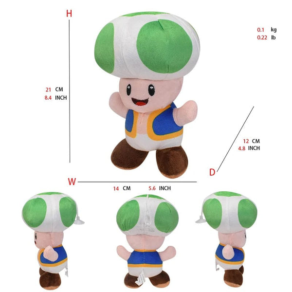 Planet Gates 41 Styles Mario Plush Toys Goomba Toad Yoshi Boo Kamek Shy Guy Nabbit Koopa Troopa Ice Flower Anime Stuffed Cartoon Peluche Doll