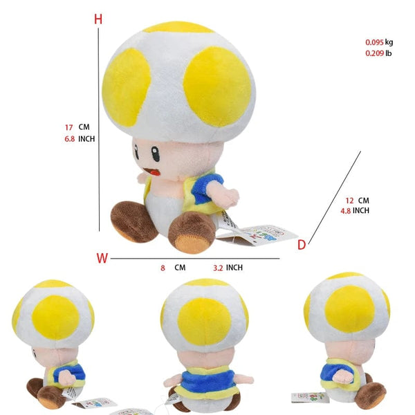 Planet Gates 41 Styles Mario Plush Toys Goomba Toad Yoshi Boo Kamek Shy Guy Nabbit Koopa Troopa Ice Flower Anime Stuffed Cartoon Peluche Doll