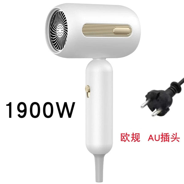 Planet Gates 41 White / EU Hair Dryer High-Speed Electric Turbine Airflow Low Noise Constant Temperature And Quick Drying Suitable For Home Salons