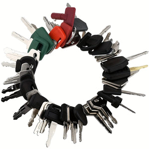Planet Gates 42pcs 42pcs Heavy Duty Equipment Keys Master Set Construction Ignition Keys For Caterpillar For Box For John For Deere For Hyster For Small