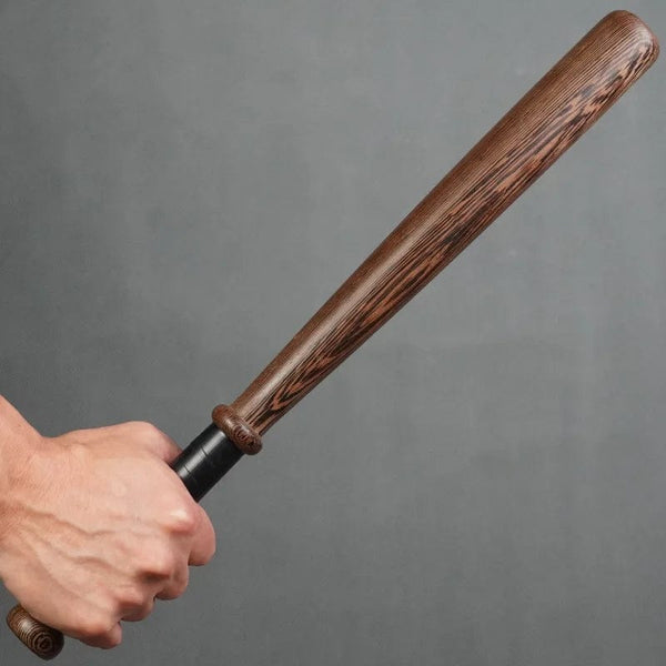Planet Gates 43.5CM Solid Wood Baseball Bat, Car Self-defense, Self-defense Car Stick