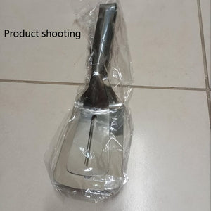 Planet Gates 430 Stainless Steel Frying Tong 1pc, Stainless Steel Fish Spatula Clip, Multi-functional Barbecue Steak Clip, Outdoor Camping Picnic Hiking, Kitchen Stuff Cookware Barbecue Tool Accessories