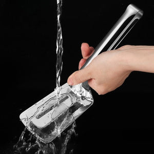 Planet Gates 430 Stainless Steel Frying Tong 1pc, Stainless Steel Fish Spatula Clip, Multi-functional Barbecue Steak Clip, Outdoor Camping Picnic Hiking, Kitchen Stuff Cookware Barbecue Tool Accessories