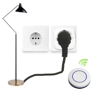 Planet Gates 433 MHZ Rf Wireless Remote Control Smart Switch Electrical Sockets 220V 16A Single Plug and Transmitter for Home Appliance Led