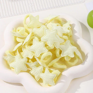 Planet Gates 4337-21 / 20pcs 20pcs Kids Elastic Hair Bands Girls Plush Ball Rubber Band For Children Sweets Scrunchie Hair Ties Clip Baby Hair Accessories