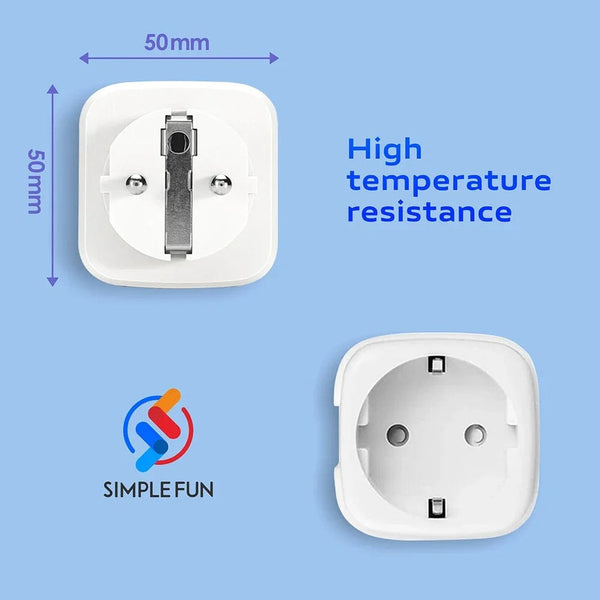 Planet Gates 433Mhz EU FR Wireless Remote Control Plug 16A 220V RF Smart Socket Mini Round Remote,Electrical Outlet for Home Appliance ON/OFF