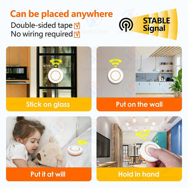 Planet Gates 433Mhz EU FR Wireless Remote Control Plug 16A 220V RF Smart Socket Mini Round Remote,Electrical Outlet for Home Appliance ON/OFF