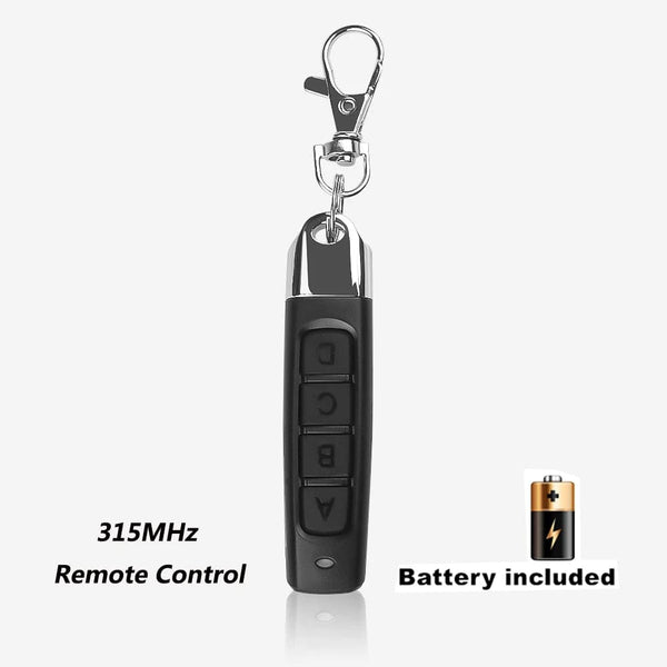Planet Gates 433MHZ Type D Universal Cloning Remote Control 315MHZ 433MHZ 4 Channel Code Garage Gate Door Remote Control Duplicator Cloning Code Car Key