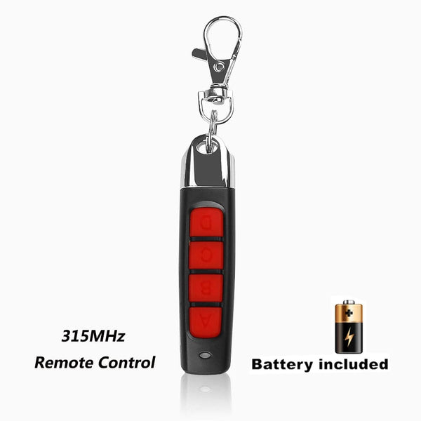 Planet Gates 433MHZ Type D Universal Cloning Remote Control 315MHZ 433MHZ 4 Channel Code Garage Gate Door Remote Control Duplicator Cloning Code Car Key