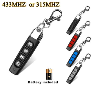 Planet Gates 433MHZ Type D Universal Cloning Remote Control 315MHZ 433MHZ 4 Channel Code Garage Gate Door Remote Control Duplicator Cloning Code Car Key