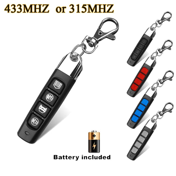 Planet Gates 433MHZ Type D Universal Cloning Remote Control 315MHZ 433MHZ 4 Channel Code Garage Gate Door Remote Control Duplicator Cloning Code Car Key