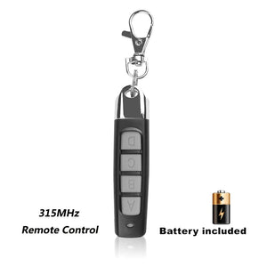 Planet Gates 433MHZ Type D Universal Cloning Remote Control 315MHZ 433MHZ 4 Channel Code Garage Gate Door Remote Control Duplicator Cloning Code Car Key