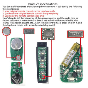 Planet Gates 433MHZ Type D Universal Cloning Remote Control 315MHZ 433MHZ 4 Channel Code Garage Gate Door Remote Control Duplicator Cloning Code Car Key