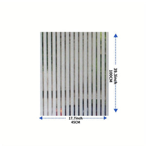 Planet Gates 45*100cm Striped, Frosted, Electrostatic Film Window Stickers