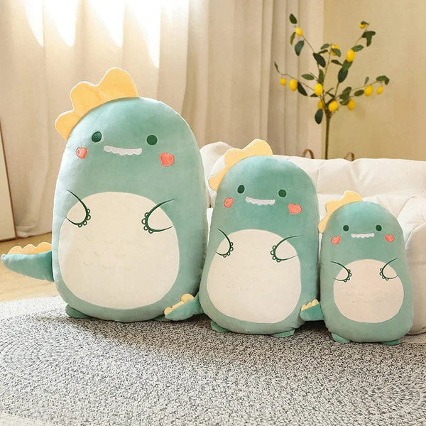 Planet Gates 45/80CM Squishy Toy Kawaii Animal Fat Dinosaur Shiba Inu Dog Pillow Plush Toys Cute Rabbit Doll Girls Bed Sleeping Cushion