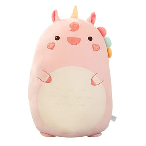 Planet Gates 45/80CM Squishy Toy Kawaii Animal Fat Dinosaur Shiba Inu Dog Pillow Plush Toys Cute Rabbit Doll Girls Bed Sleeping Cushion