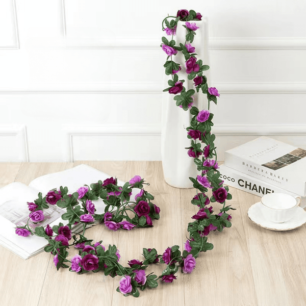 Planet Gates 45 Purple 06 1pc, Artificial Flower Vine 45 Peonies Holiday Decoration Wedding Decor Fake Flowers Bedroom Decoration Wall Hanging Wreath Botanical Holiday Spring Autumn Garden Arch Diy Fake Plant Vines, Mother'S Day Decoration